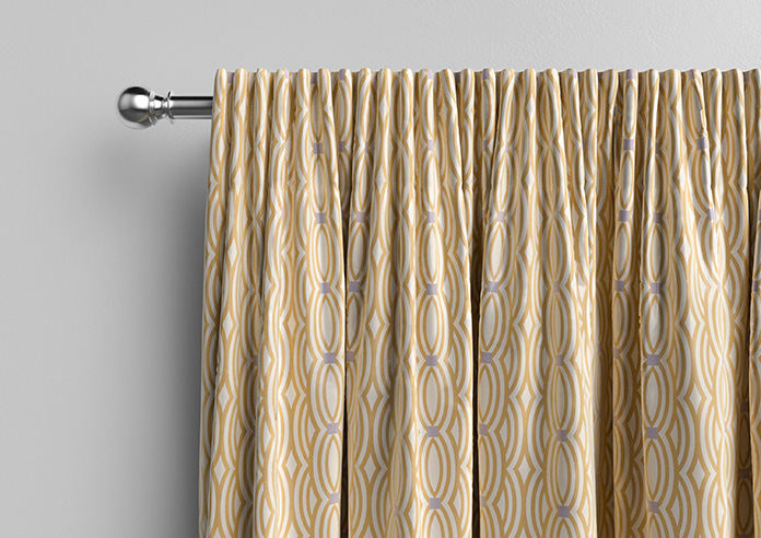Opulent Scallop, Toffee - Made To Measure Curtains - Image 10